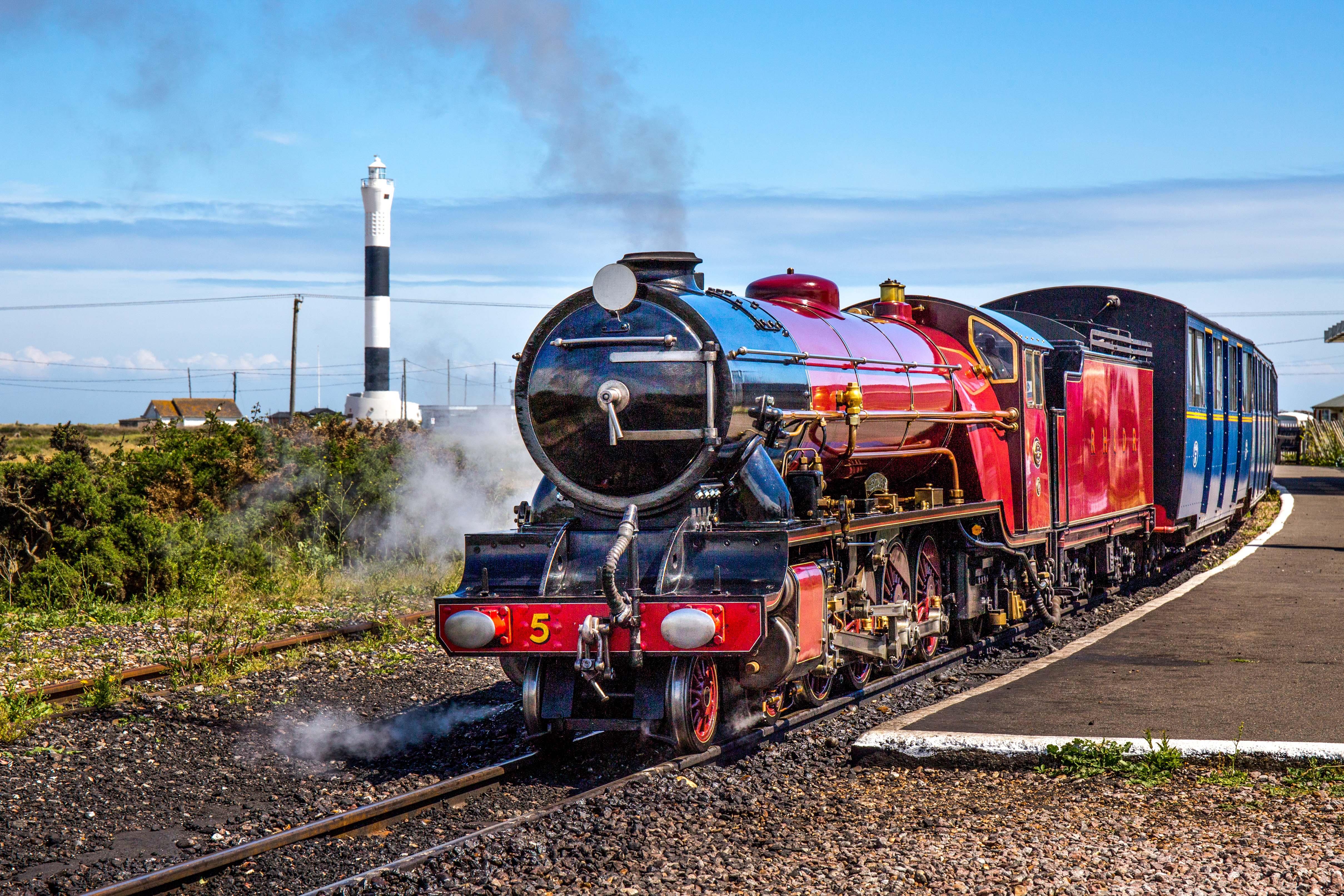 Mother's Day on Romney Hythe & Dymchurch Railway Ashford and Tenterden